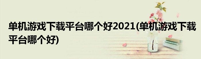 单机游戏下载平台哪个好2021(单机游戏下载平台哪个好)