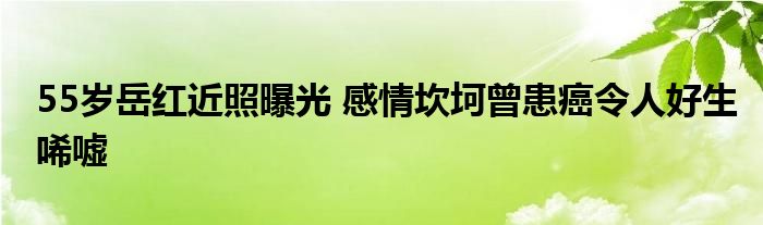 55岁岳红近照曝光 感情坎坷曾患癌令人好生唏嘘